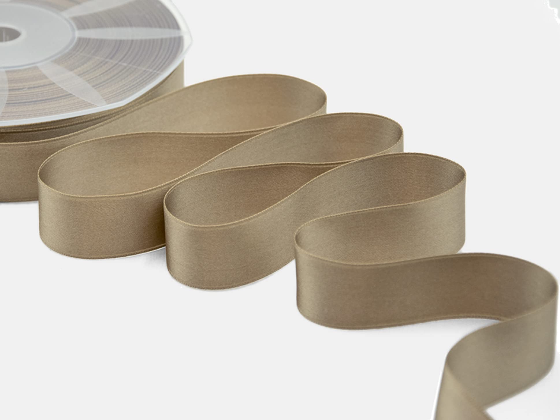 Furlanis Ribbon, Satin, Cinnamon, 25 mm x 25 m