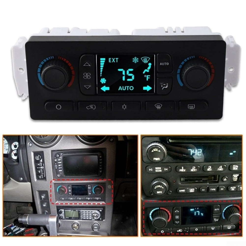 AC Heizungsklima-Regelmodul für Hummer für H2 2003-2007 für Cadillac für ESCALADE 2003-2006 für Chevy für TAHOE für SUBURBAN 2003-2006 Einfache Installation Stabiler Kunststoff