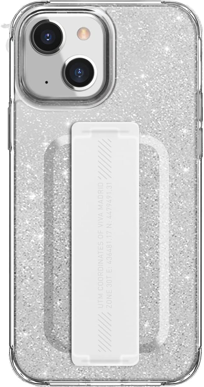 Viva Media Loope TPU/PC Clear Case With Extra Grip For iPhone 13 (6.1") - Celeste