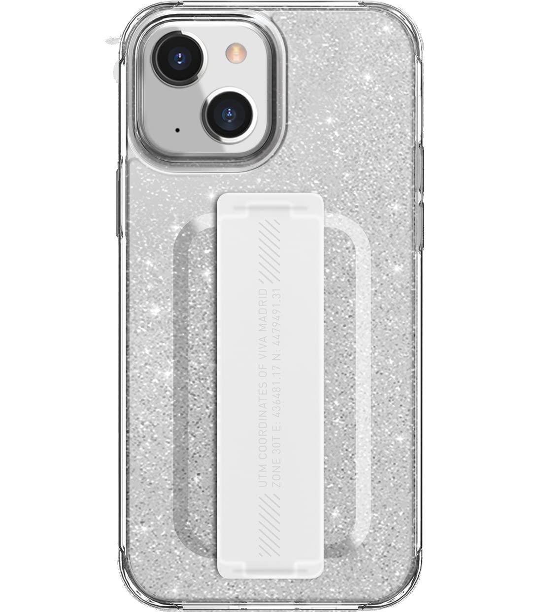 Viva Media Loope TPU/PC Clear Case With Extra Grip For iPhone 13 (6.1") - Celeste