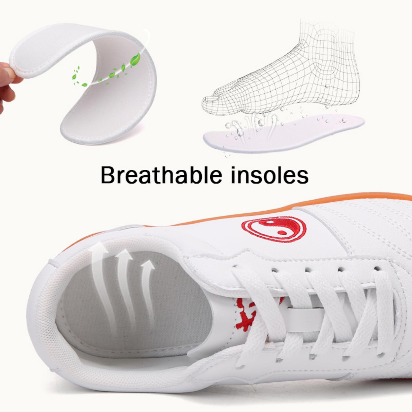 Scarpe da Tai Chi Uomo Donna Sneakers Taekwondo Arti Marziali
