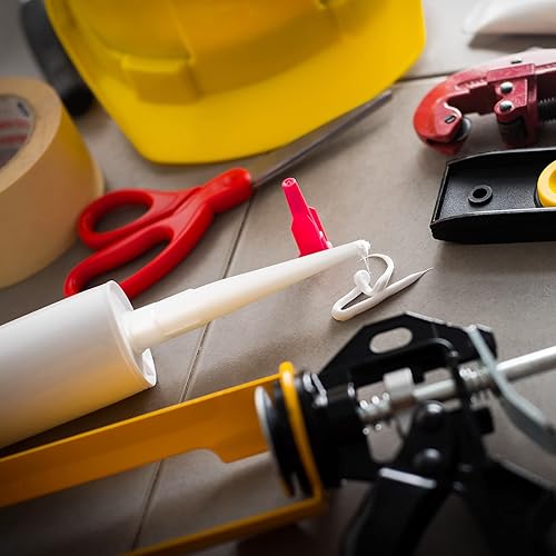 Miniatura 5 de Boquilla de extensión de calafateo de 40 piezas, boquillas de plástico, repuesto para pistola de calafateo para guardar aplicador, suministros de