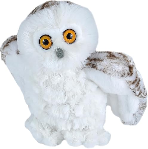 Wild Republic Peluche de búho nevado, animal de peluche, regalos para niños, Cuddlekins de 8 pulgadas