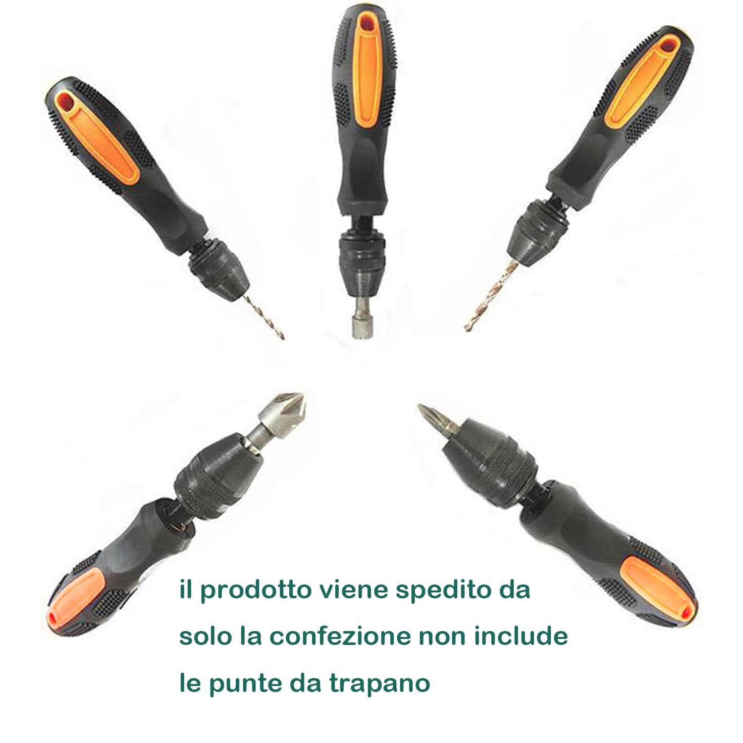 Trapano a mano mini 0,5-8mm Pin Vise mandrino morsa senza chiave