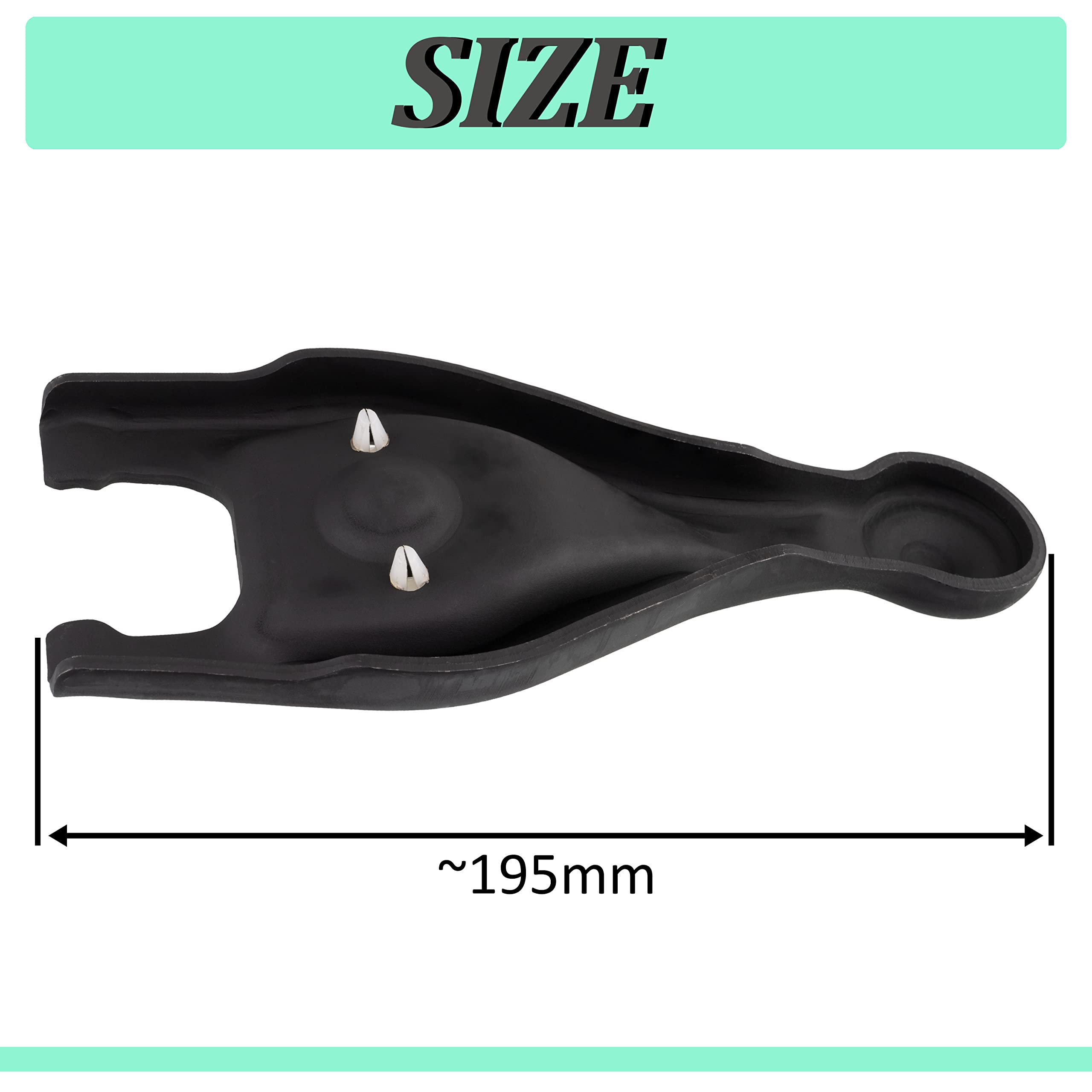 AERZETIX - C66724 - Forcella di disinnesto, frizione - compatibile con numeri OE 2117 65, 98 085 133 80, 3648964 - meccanica, auto