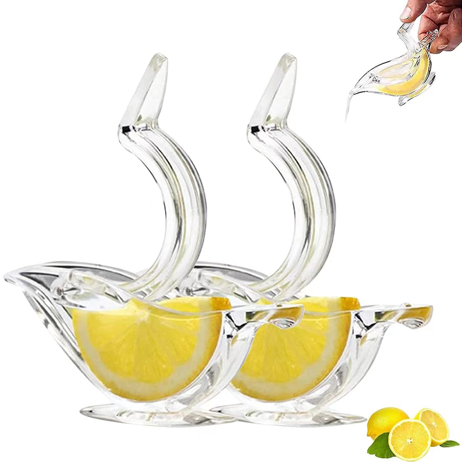 Spremiagrumi manuale per limoni in acrilico, spremiagrumi manuale portatile a forma di uccello, spremiagrumi a mano per limoni e melograno – acquista a prezzi convenienti sul marketplace