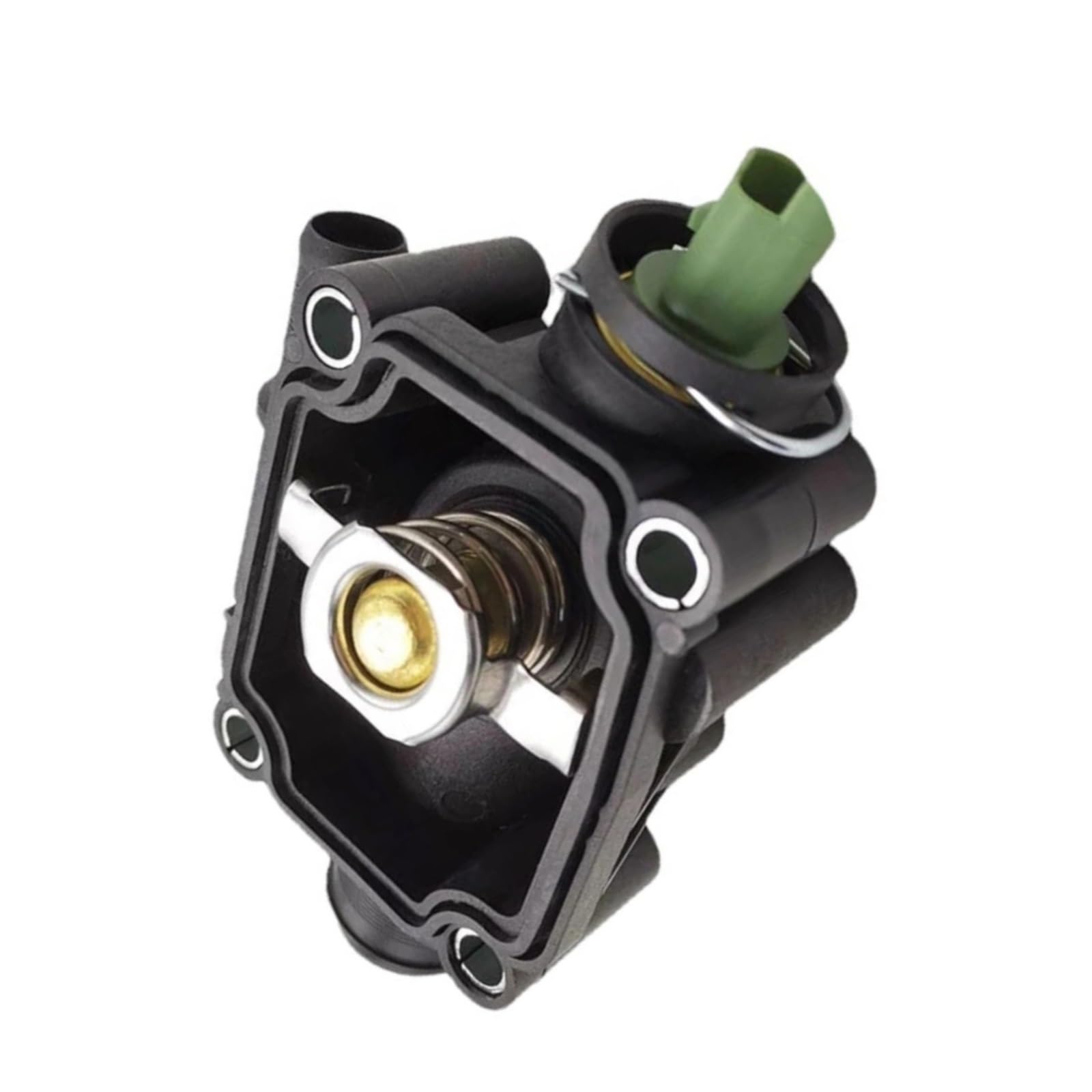 Auto Engine Thermostat Compatible With C&itroen For Xsara For Picasso N68 2005-2006 For C-Elysee 2012 243CSD12885 1336.Z0 1336Z0 9647265980 96472659 Engine Thermostat Housing