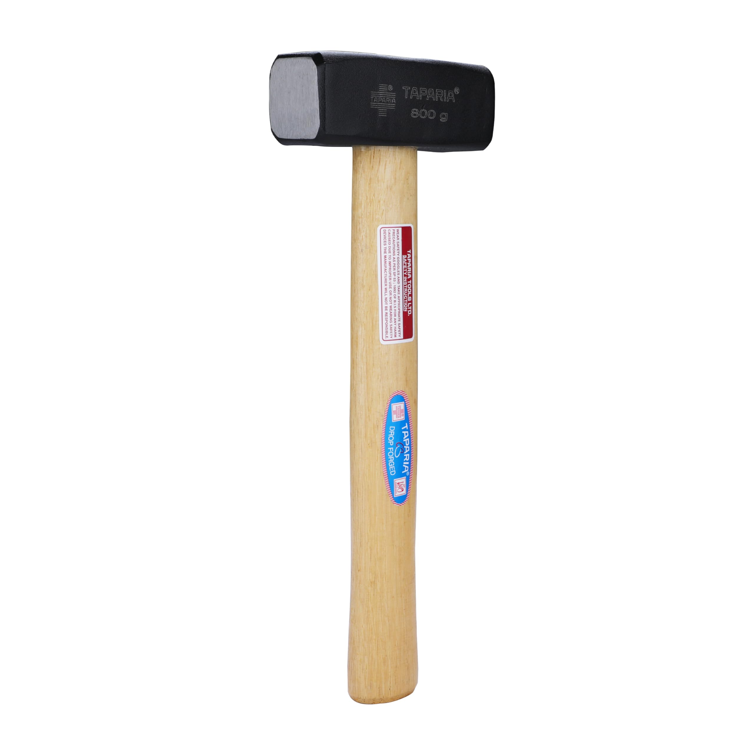 Taparia GH 800 Steel (800g) Club Hammer with Handle (Beige and Black) 3
