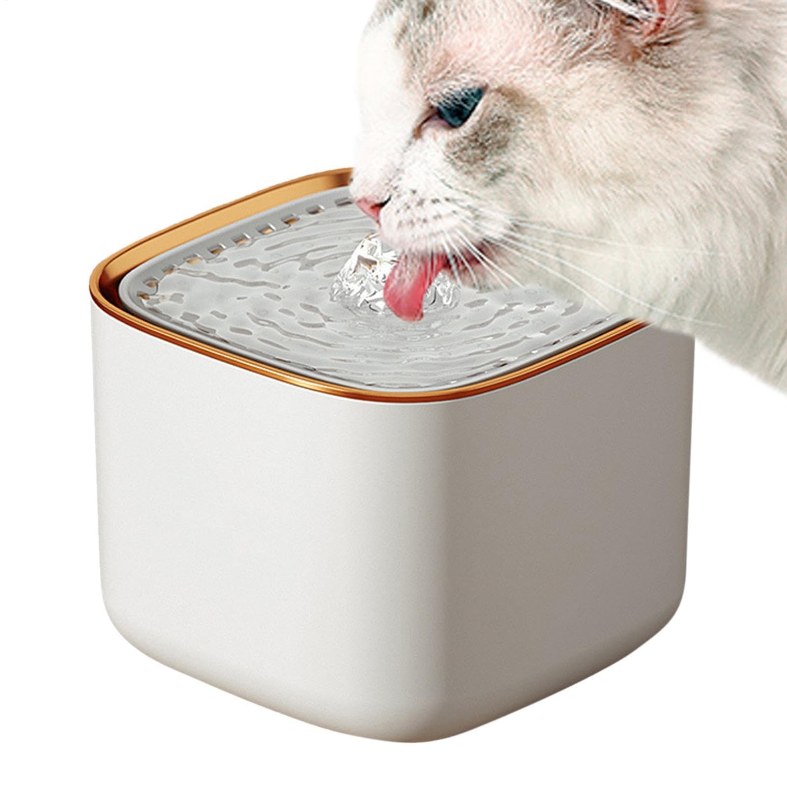Fuente de agua para gatos que evita la deshidratación con dispensador automático silencioso