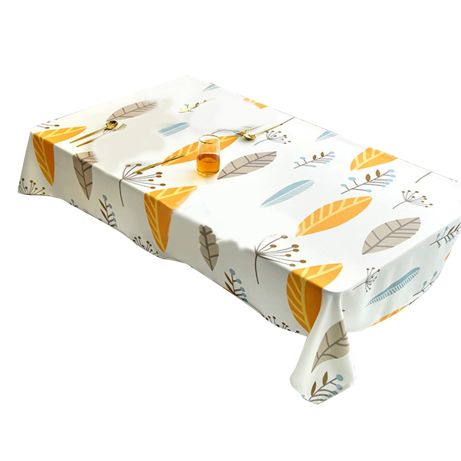 Jazuaiao Nordic Table Cloth Oilproof Spillproof Rectangle Tablecloth Table Decorations Wedding Birthday Tablecloths for Outdoor Rectangle Tablecloth