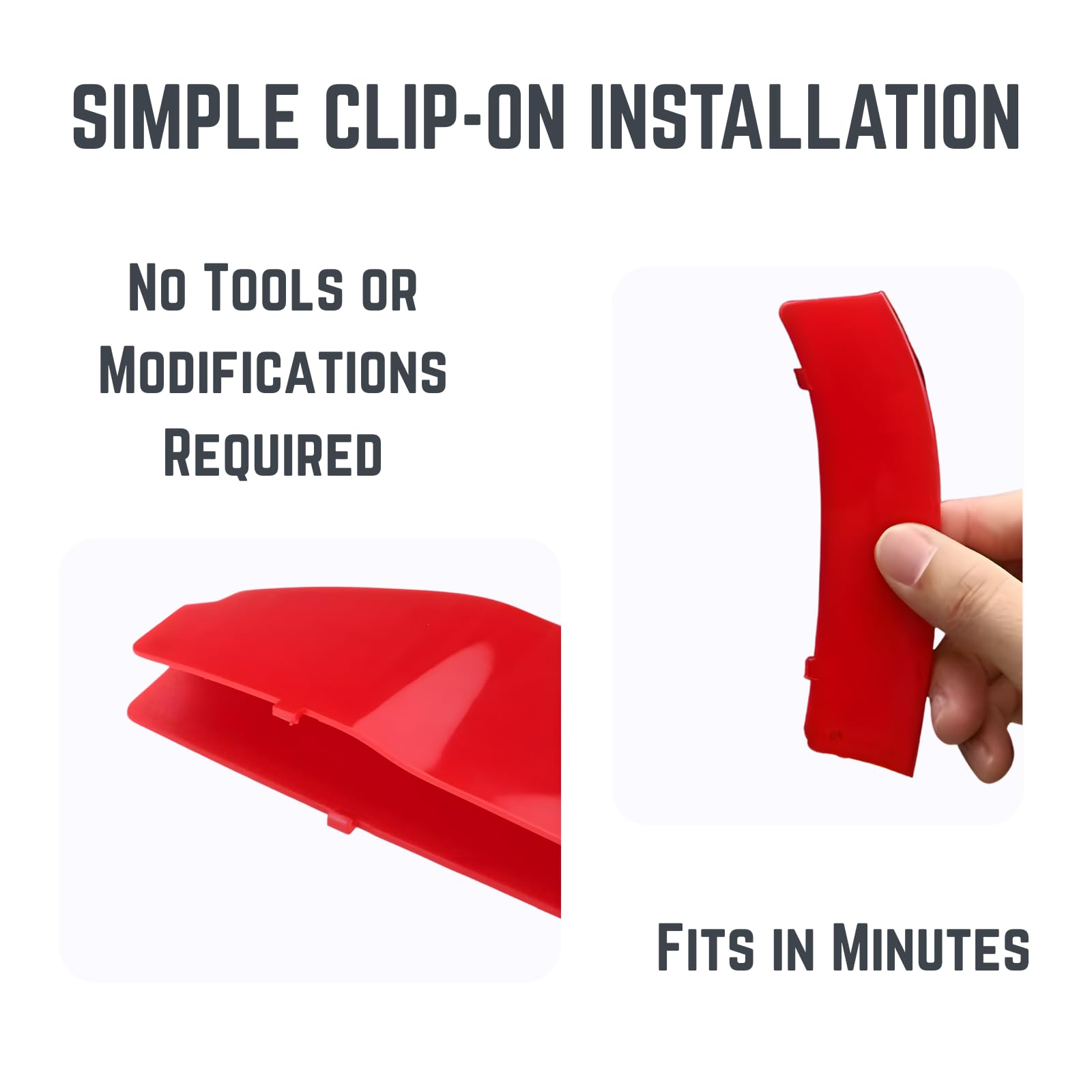 Inserti per griglia a clip compatibili con BMW Serie 1 — rifinitura decorativa per griglia a reni, set da 3 pezzi (F20/F21 2015–2019 9-raggi)