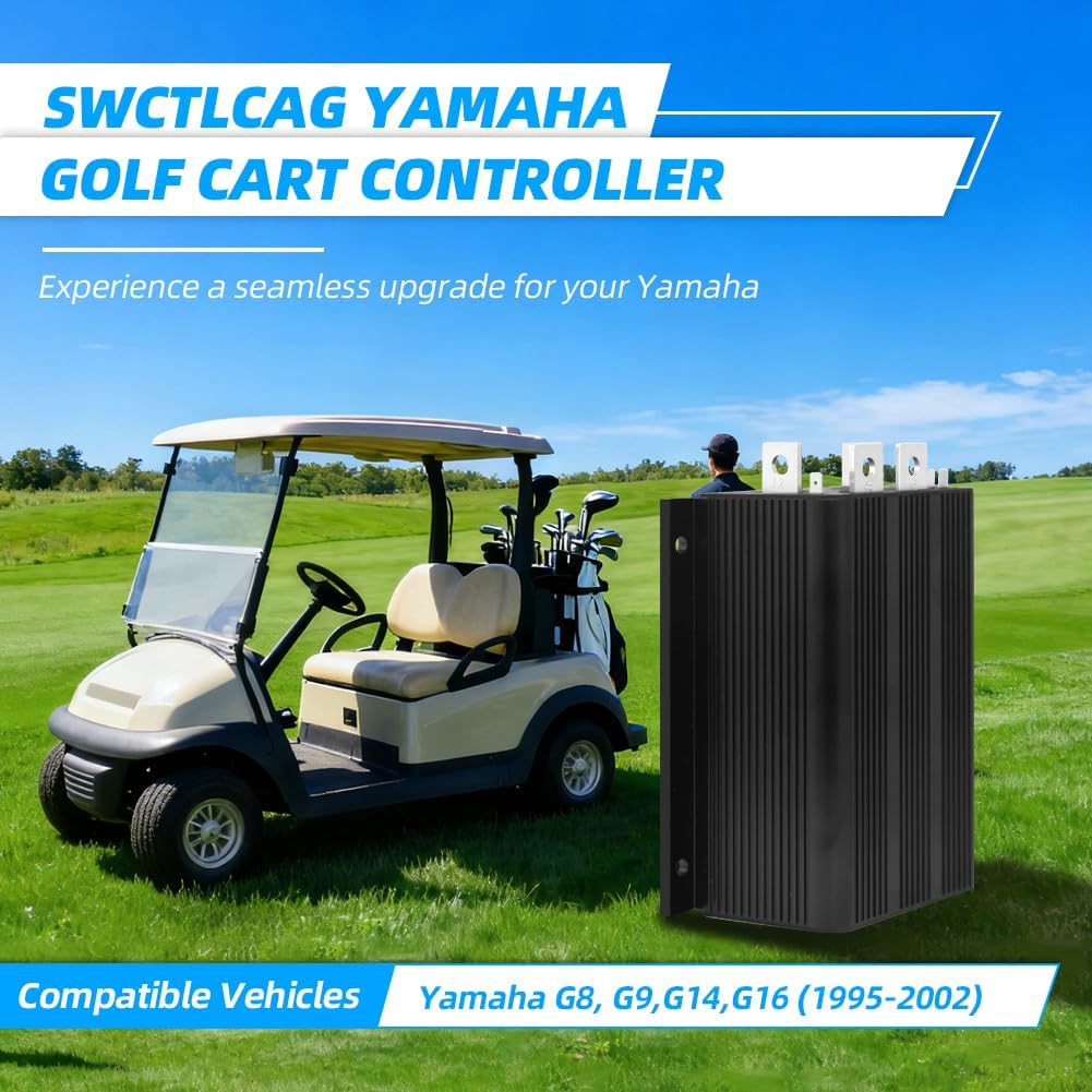 36V 325A Golf Cart Controller for Yamaha G16 G14 G9 G8 (1995-2002), Speed Controller, 1k-0 Throttle Type, Replacement Curtis for JF3-86510-11-00 JN4-86510-01-00