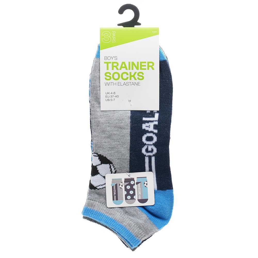 A2Z 4 Kids Chłopięce dziewczęce skarpety do sneakersów, 6 sztuk, niski krój, skarpety sportowe z elastanem, oddychające, szkolne, na co dzień, skarpety do trenera, wielopak na co dzień, wygodne
