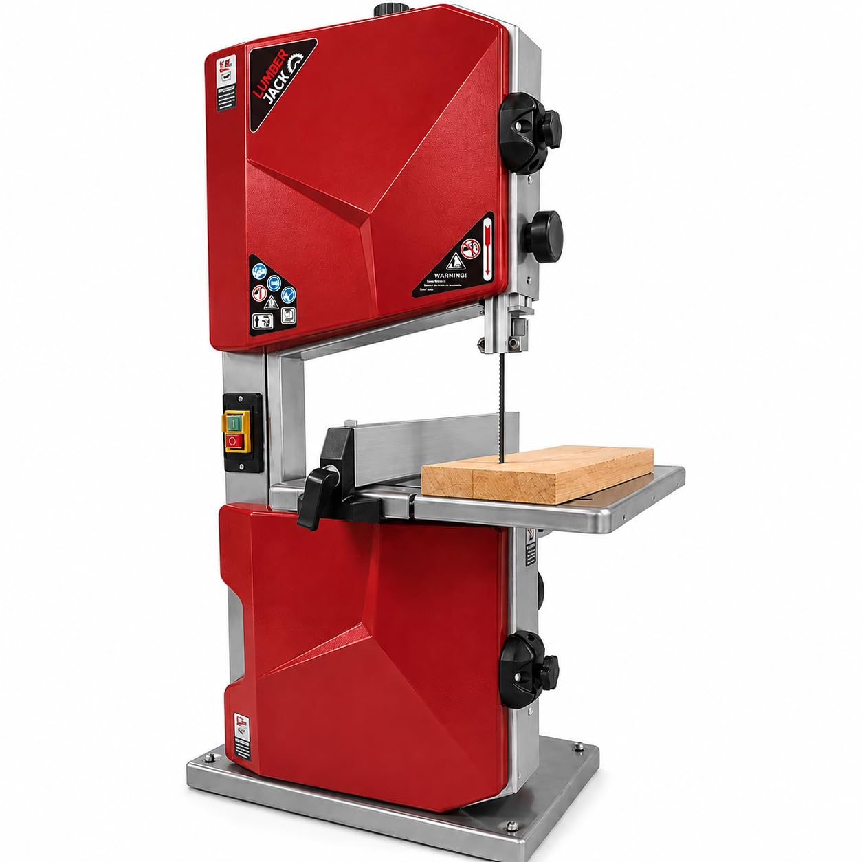 B&Q -  Lumberjack 10" Hobby Bench Top Bandsaw Precision Cutting For Every Woodworker