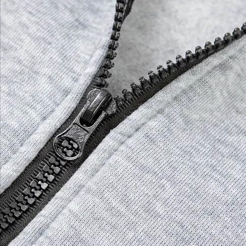 Bidobibo Mens Quarter Zip Pullover Sweatshirt Big and Tall Tactical Zip Up Hoodies Fall Fashion Fleece Y2k Lightweight Hoodie3