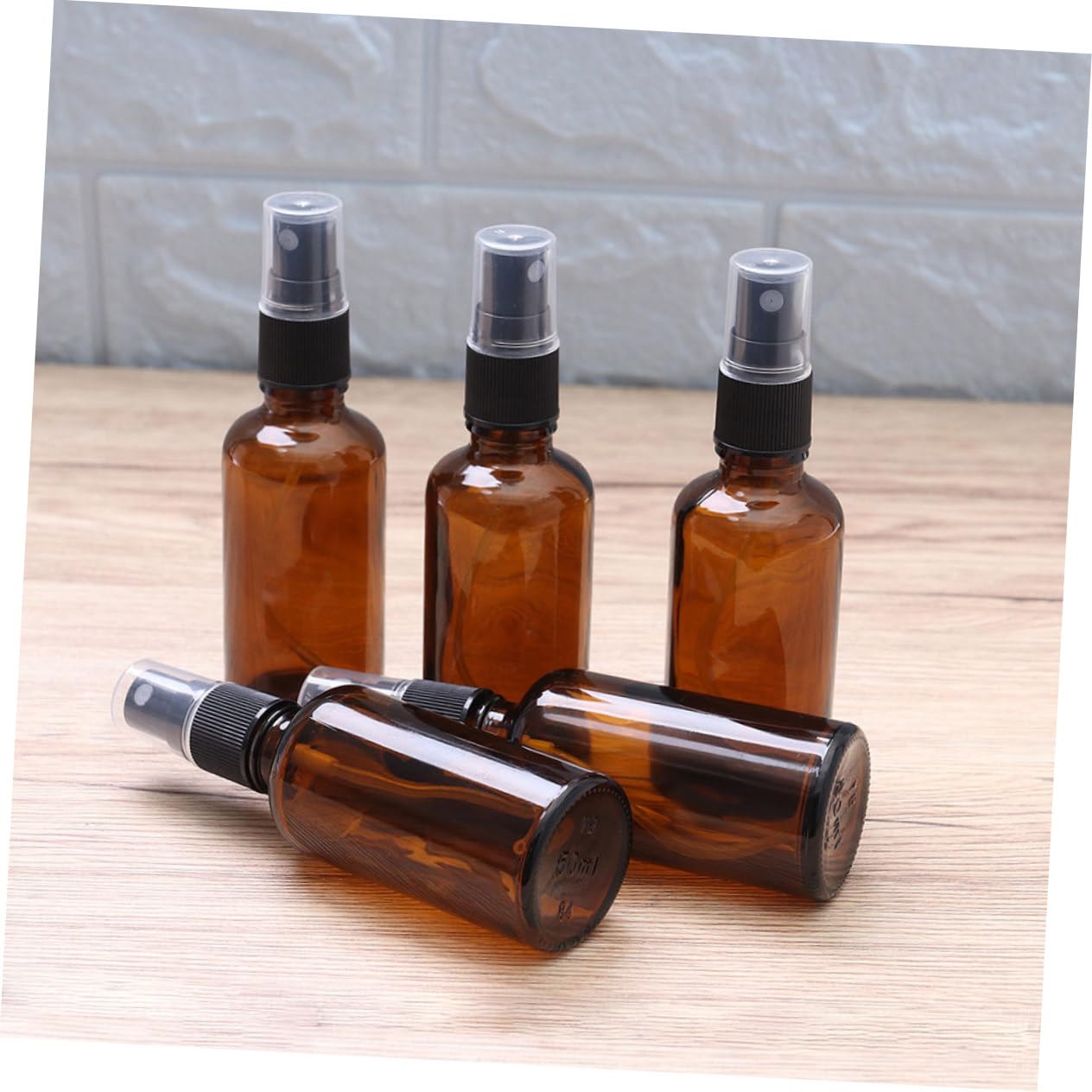 10 Pezzi Flacone Spray in Vetro 100ml, Ricaricabile e Compatto, Boccetta di Profumo da Viaggio Chiusura Ermetica