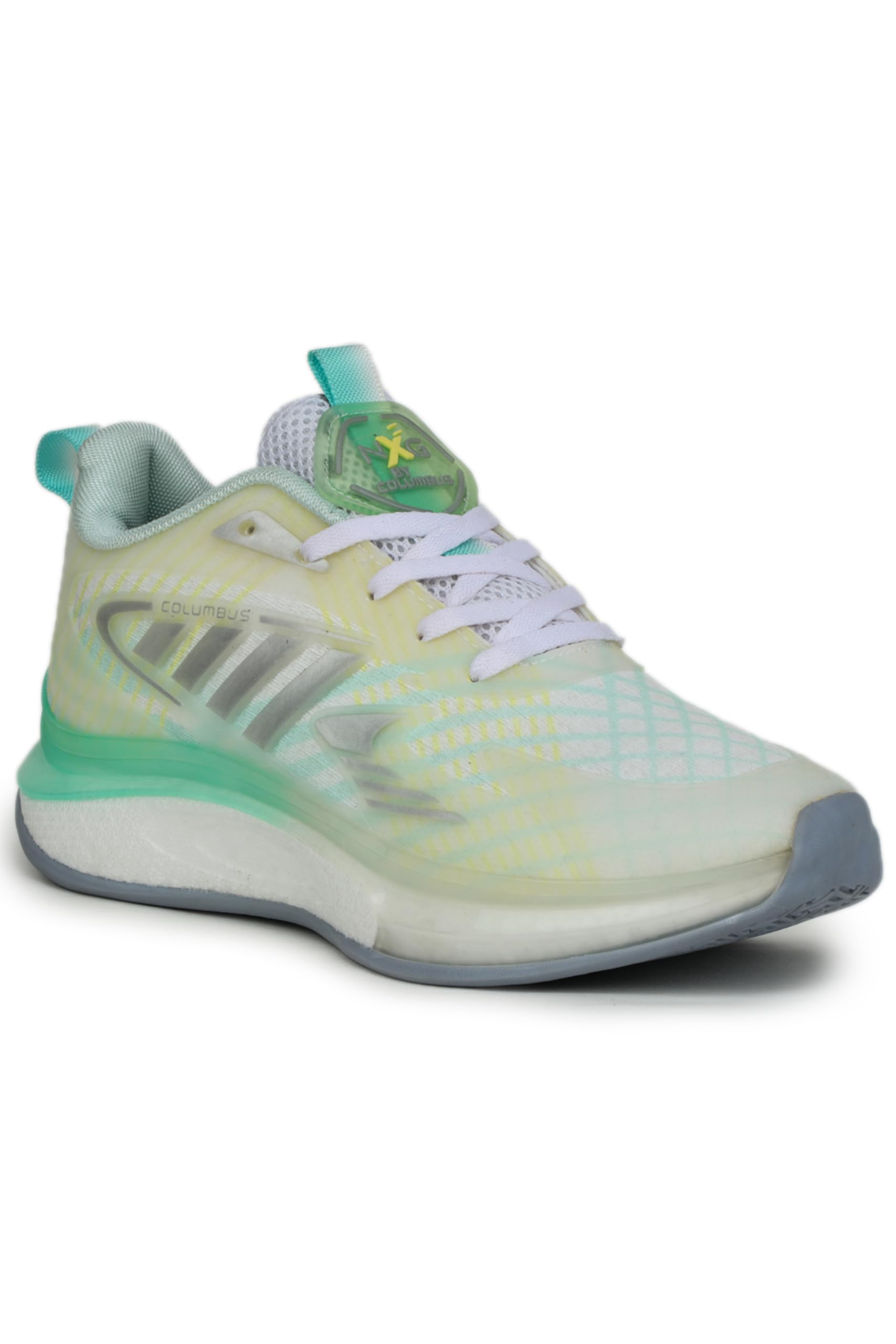 Columbus GENERATION-12 Sports Shoes - Running, Walking, Training, Gym for Mens Outdoors for Men (White) (B0D9444S4B) Amazon Price History, Amazon Price Tracker