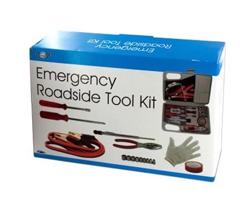 Kit de herramientas para automóvil de emergencia de lujo - Cables de refuerzo - HERRAMIENTAS - GUANTES y mucho más