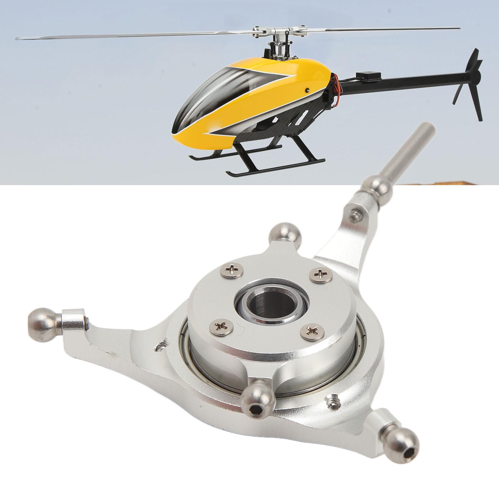 Zamienna tarcza sterująca RC Tarcza sterująca ze stali nierdzewnej do helikoptera RC FW450 V3