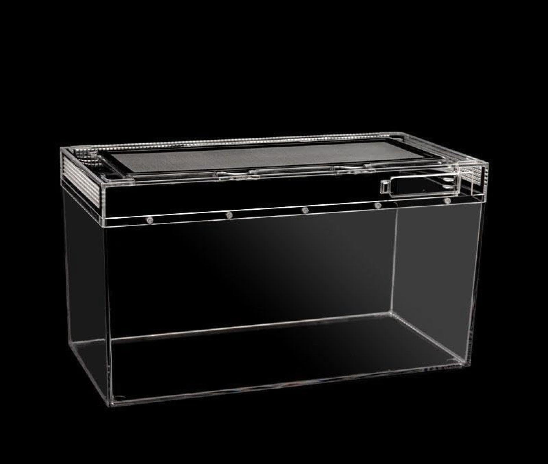 Zxyler 爬虫類ケージ｜トカゲ・蛇・蛙用飼育容器 アクリル透明 繁殖用