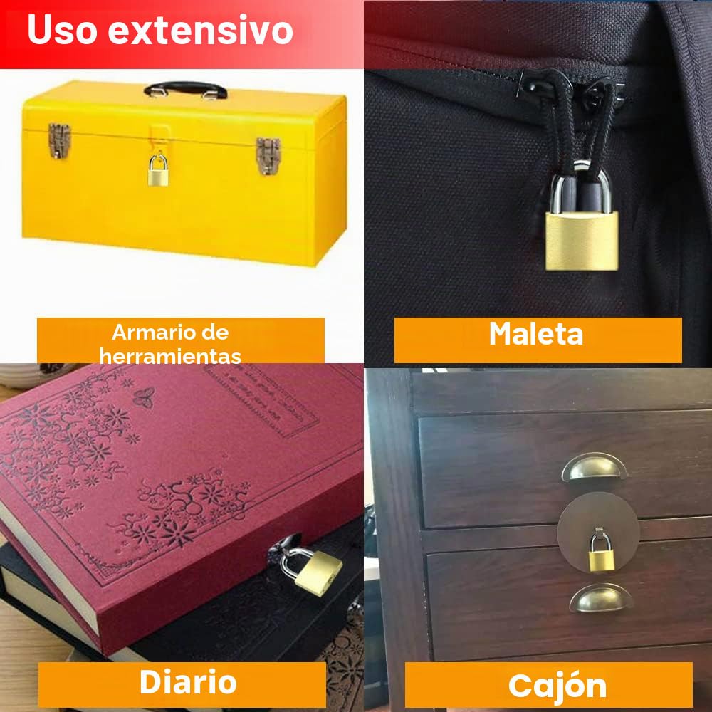 Paquete de 12 candados de latón macizo con la misma llave con llave igual, cerradura sólida con cuerpo de bloqueo de 25 mm de ancho, candados con llave para caja de herramientas, equipaje, taquillas