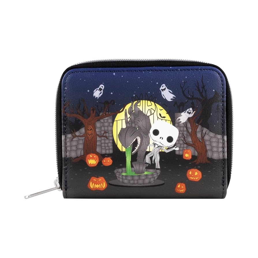 【Loungefly】カールじいさんの空飛ぶ家 Christmas ウォレット Loungefly The Nightmare Before Christmas Roulette Wheel Zip