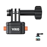 VRIG Tripod Mount Accessories for Gopro Hero -Claw mini Basic Set Magnetic Quick Release Adapter for Tripod with Gopro 10 9 8 7 6 5 insta360