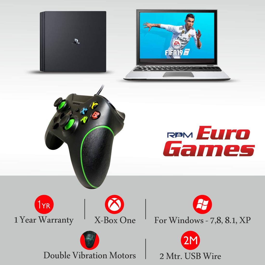 Buy RPM Euro Games Xbox One Controller. Also works on PC in Windows 7