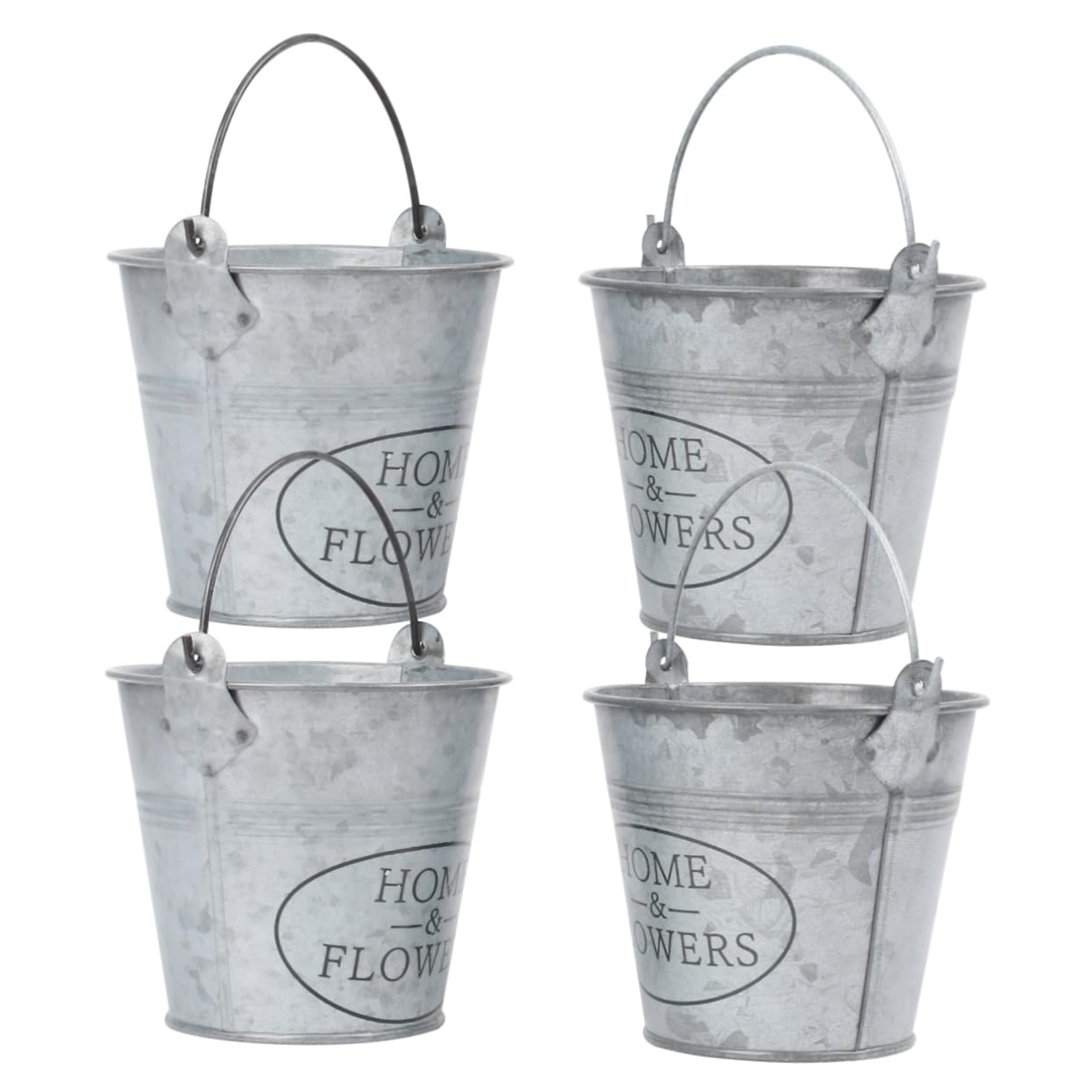 Mini Pot De Fleurs En Métal Vintage – Style Campagne, Pour Succulentes Et Cactus (décoration Bureau, Maison)