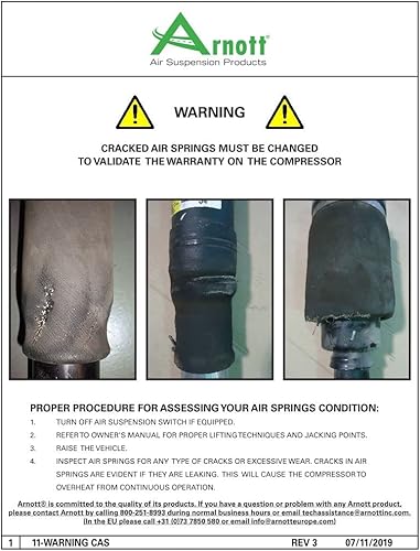 Miniatura 6 de Arnott Compresor de la suspensión del aire P-2599 WABCO