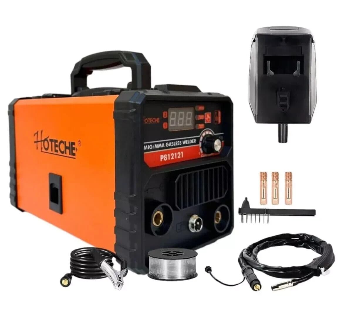 SALDATRICE INVERTERE 500A 2 FUNZIONI MIG-MMA FILO CONTINUO NO GAS + ELETTRODO