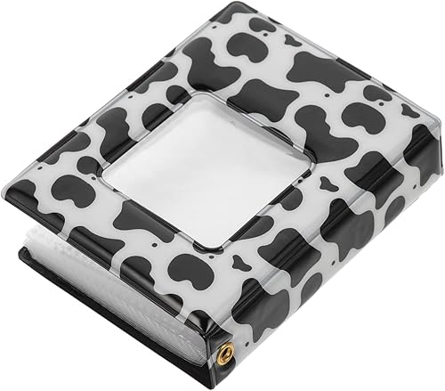 Miniatura 9 de Ciieeo Álbum de fotos de 3 piezas, álbum de postales, álbumes familiares, libro de fotos pequeño, carpeta hueca para tarjetas fotográficas, álbum de