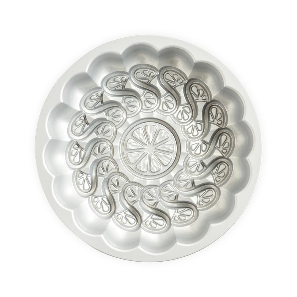 Nordic Ware Citrus Twist Pan, capacité de 8 tasses, caramel