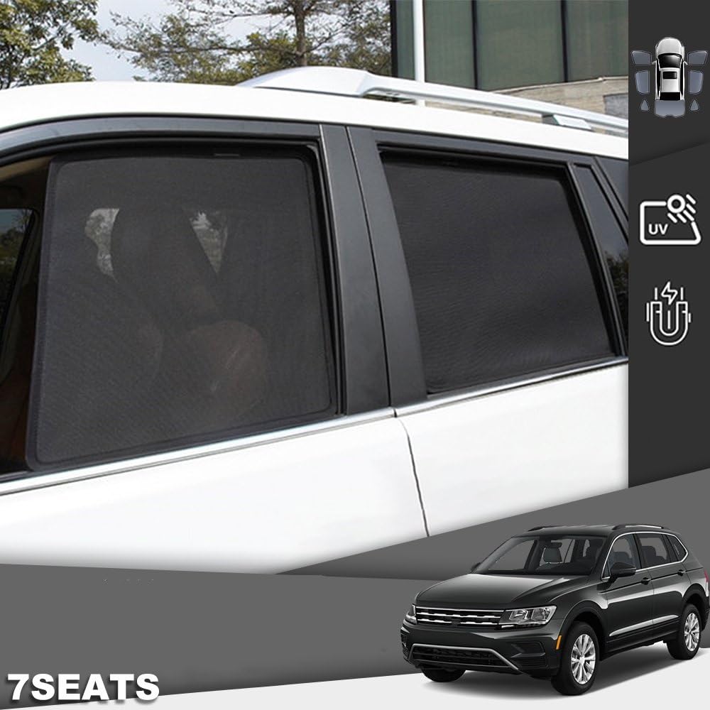 parasoles para Coche para VW para Tiguan para ALLSPACE BW Parasol Magnético para Ventana Lateral Delantera Y Trasera Coche Cortina Parasol para Parabrisas Delantero cortinillas para Coche (Tamaño : 2
