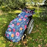 bundlebean review Ajuste universal: esta funda es ideal para todos, desde un niño grande hasta un adulto de tamaño completo y se adapta a cualquier estilo de silla de ruedas. Ideal para jóvenes en crecimiento, personas que tienen más de una silla de ruedas y para proporcionar una protección cómoda para excursiones