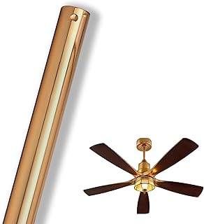 Ruiyang 36 inch Ceiling Fan Downrod with Extension Cord,3 FT Downrod for Ceiling Fan,1