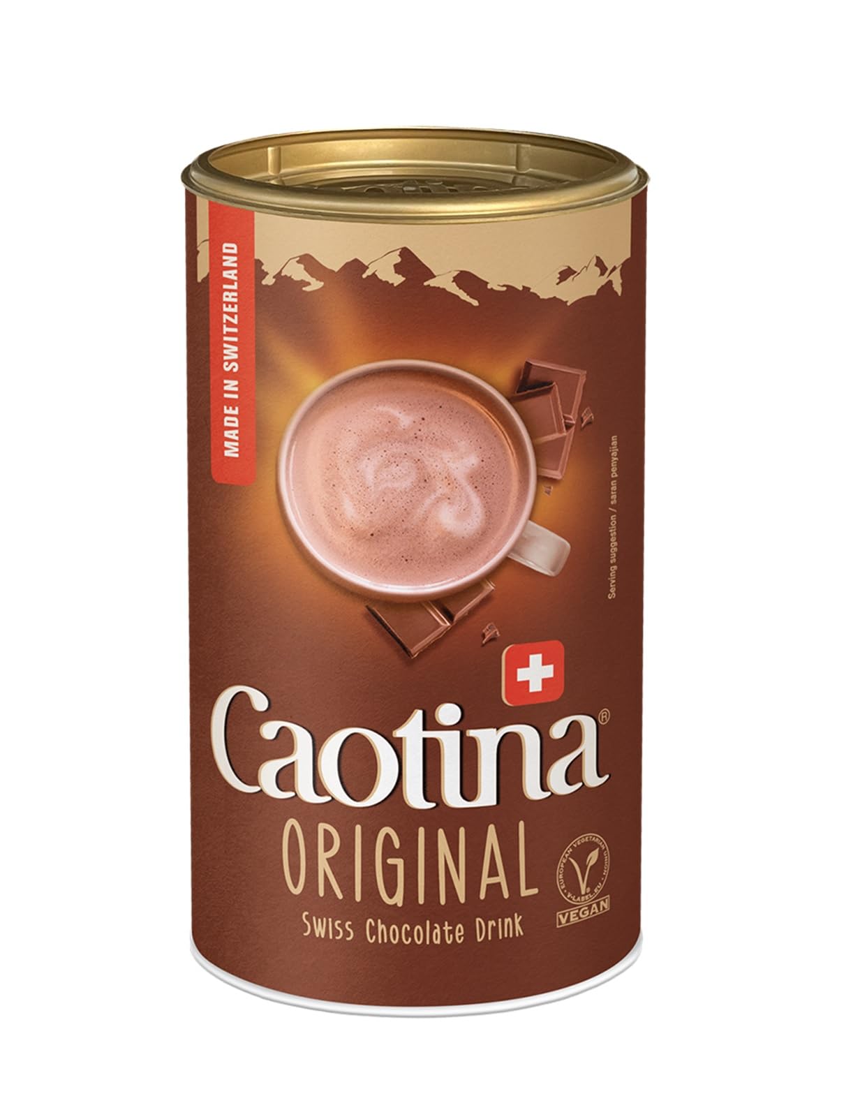 Caotina Original Swiss Chocolate Drink, 500g