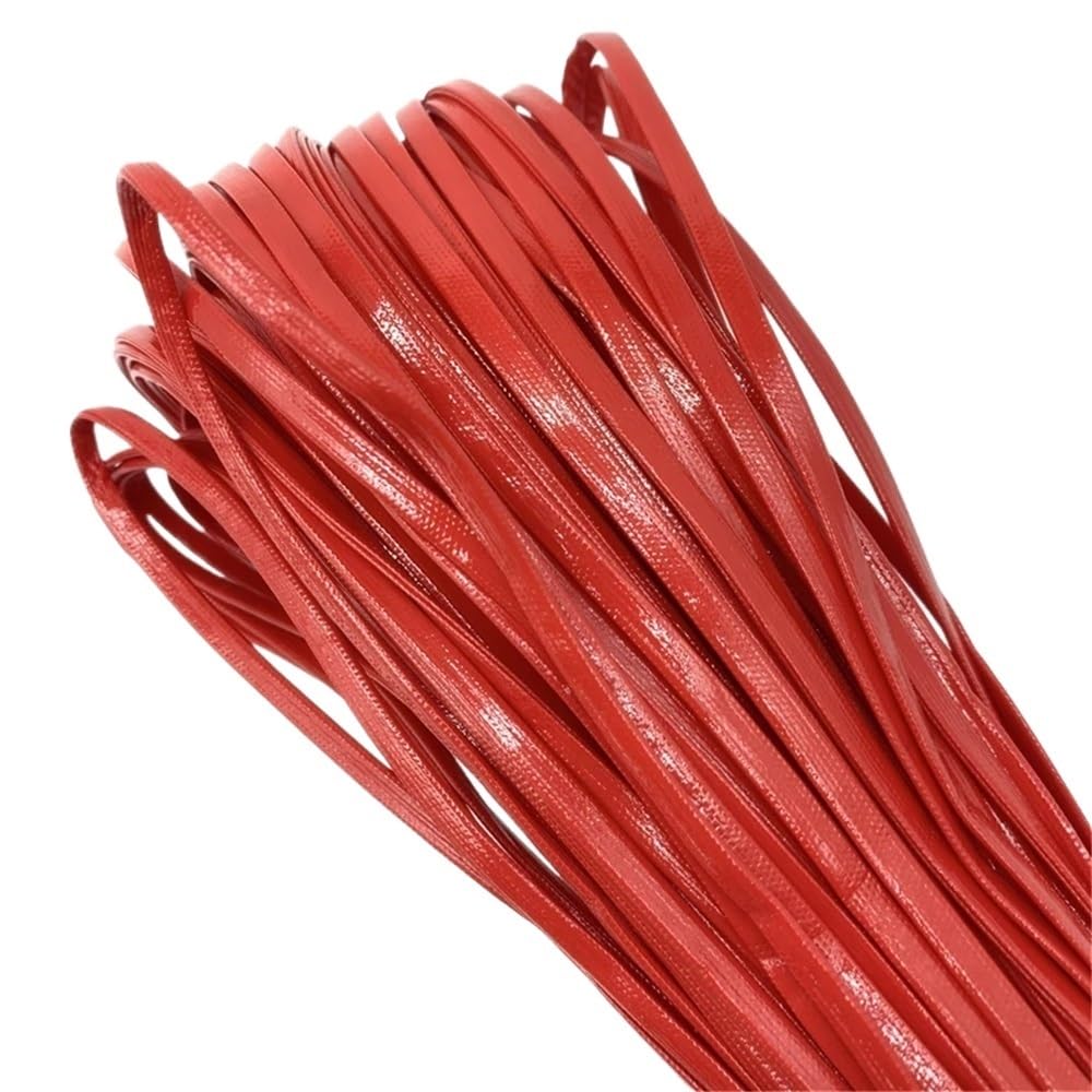 Decor Craft String 5yards Flat Leather String Decoration Rope, PU Imitation Cord for Jewelry Making 1piece