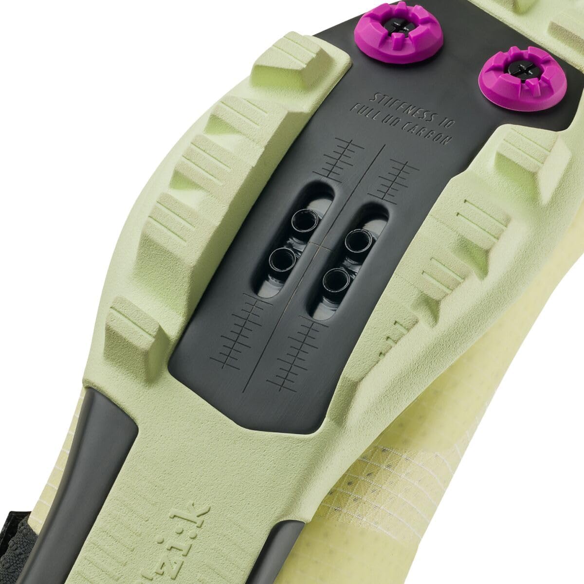 Fizik Vento Ferox Carbon Mountain Bike Shoe, Lime Purple, 38.0