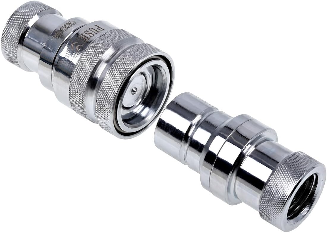 Alphacool Eiszapfen Quick Release Connector Kit G1/4 Inner Thread - Chrome (17281)