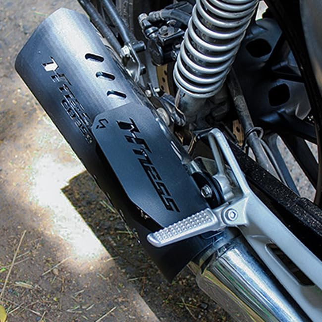 Image of Pillion footrest Compatible with Honda H'ness CB350 RH (Right Side) (Pack of 1)