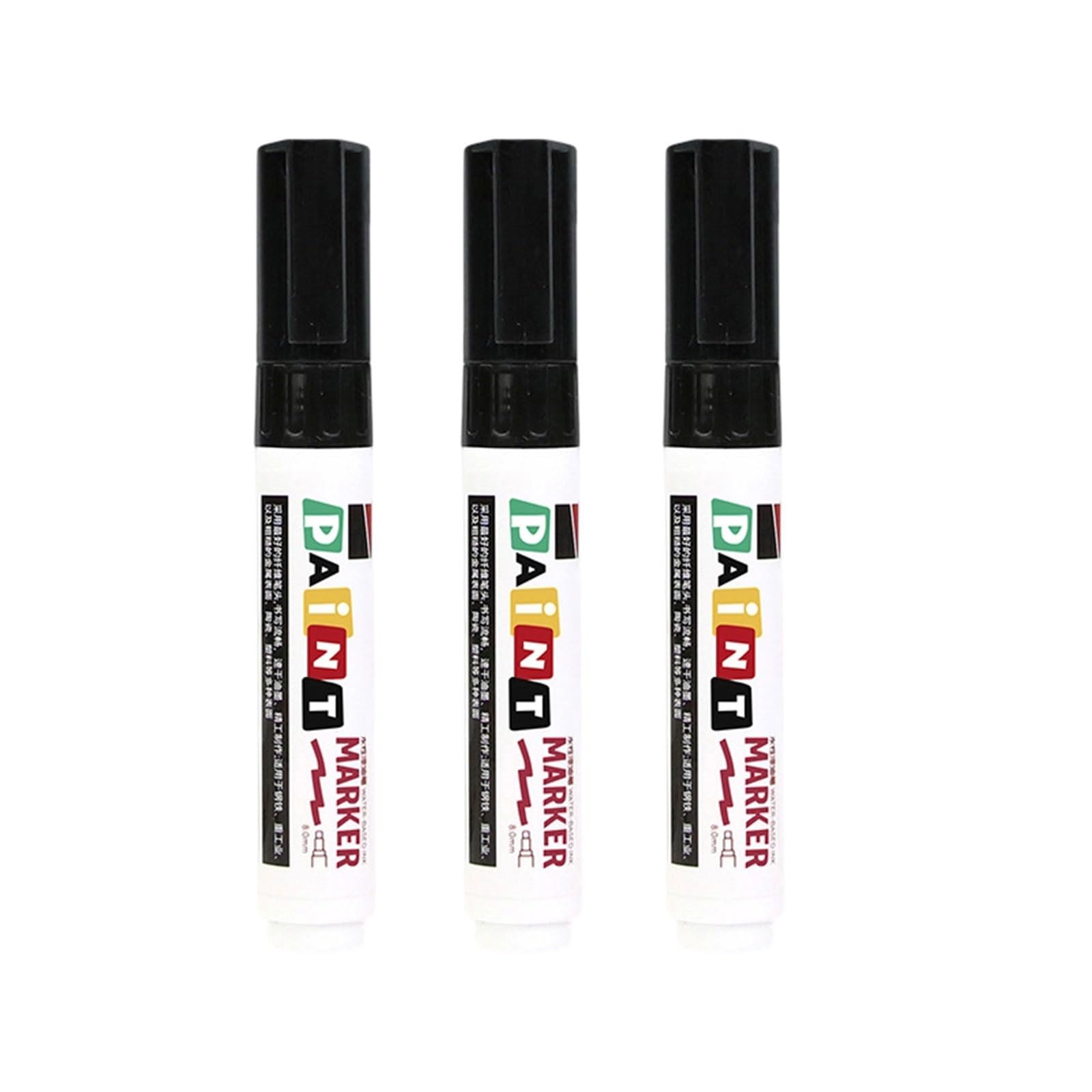 XuQiZZpp 3Pcs Professional Stone Monument Paint Pen Stone Inscription Paint Marker for Gravestones And Tombstone Restoration