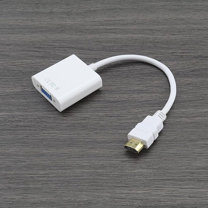 Adaptateur HDMI vers VGA Blanc