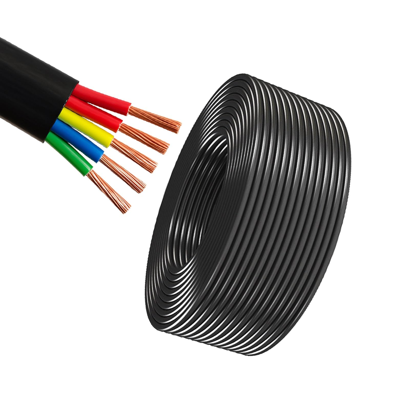 Câble de commande flexible en cuivre toronné anti-perte d'énergie - 8