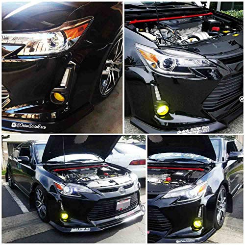 Set completo luces antiniebla JDM lente amarilla con H11 miniatura 4