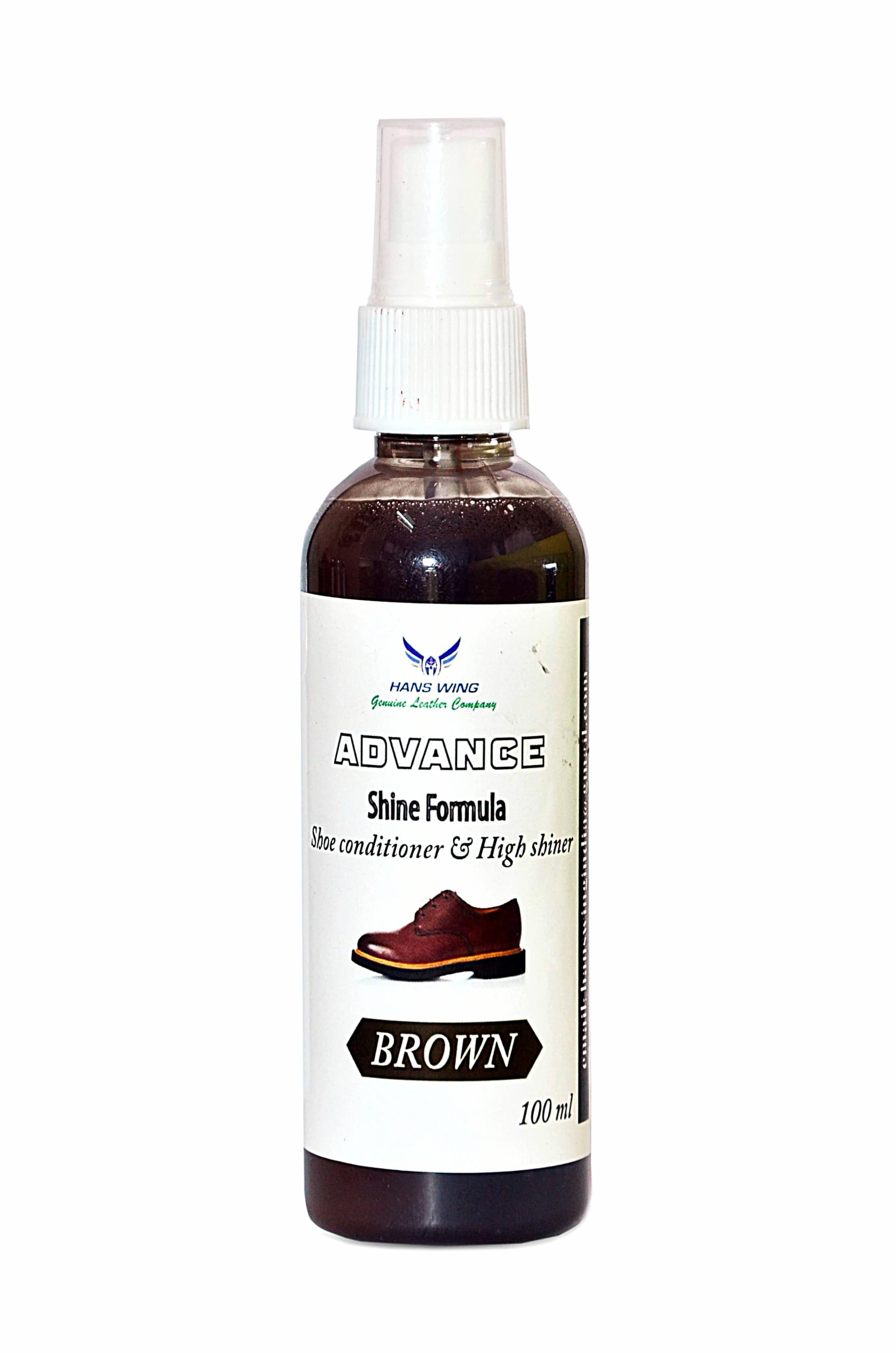 HANSWING Leather Shoe High Shiner Brown Polish (B0D9G2PZ2L) Amazon Price History, Amazon Price Tracker