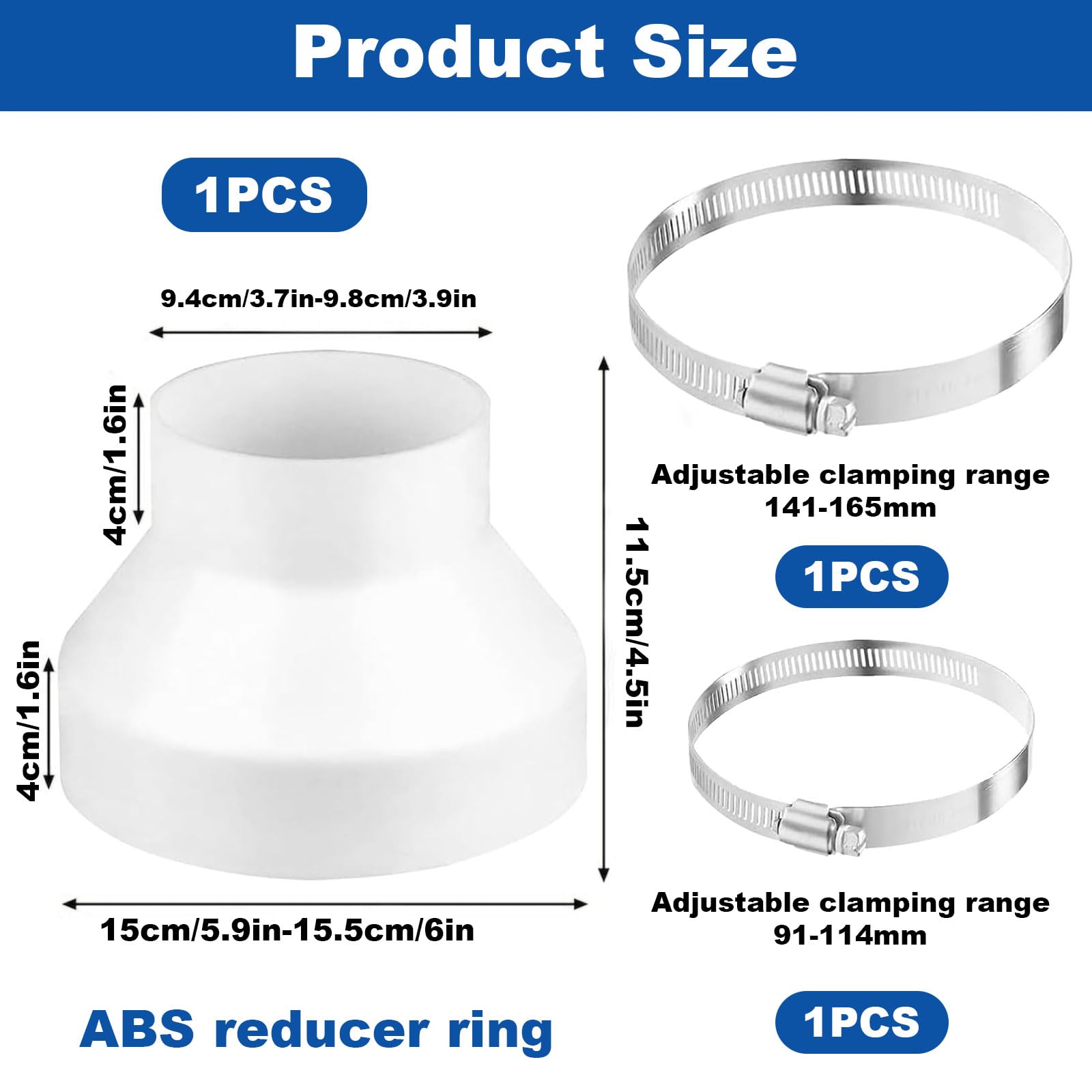 Daniplus Tuyau D'évacuation D'air En PVC Flexible Diamètre