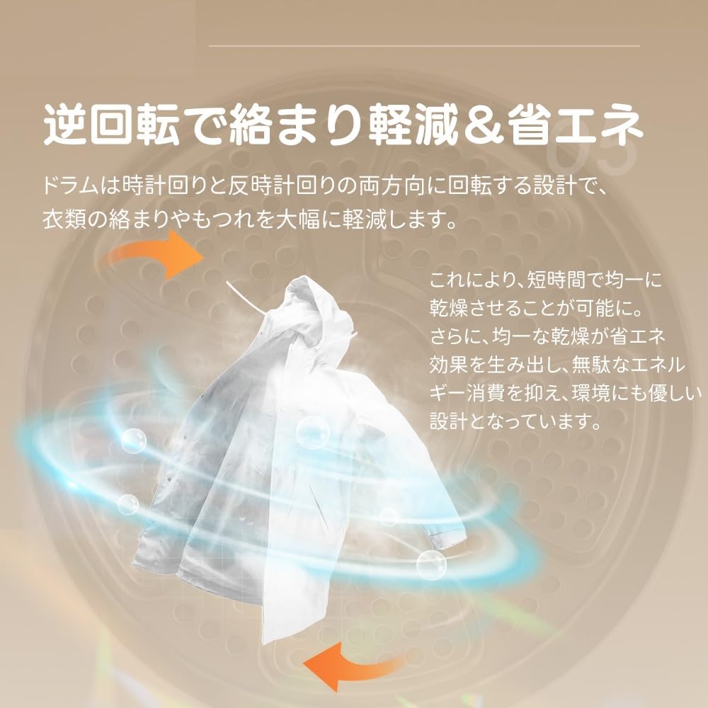 Amazon.co.jp: Homebliss 小型衣類乾燥機 4kg | スマートタイプ