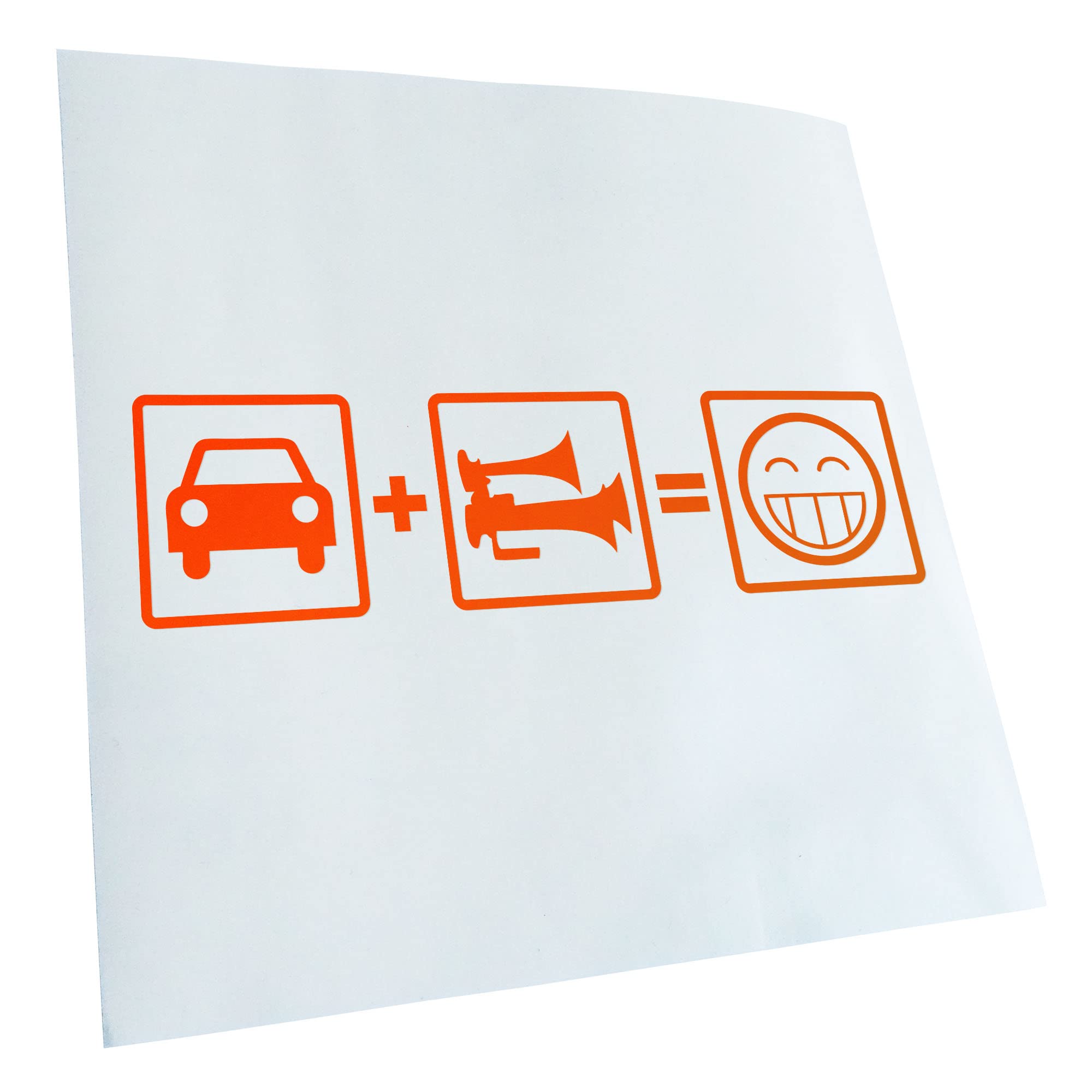 Kiwistar - Adesiva per Auto - Adesivo per Cambio Auto, 20 x 4 cm - Giallo Neon - Scritte per Camion, Moto, Bici, Veicoli, Laptop, Camper, Autobus - Tuning