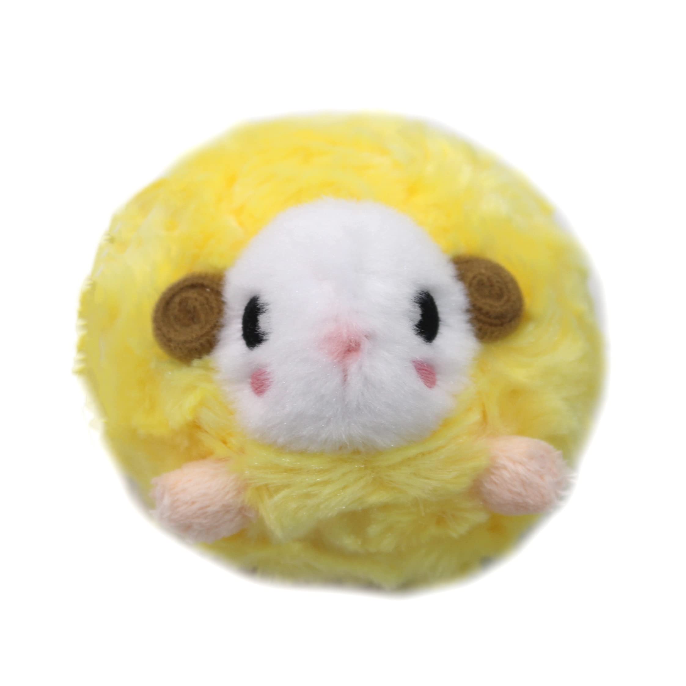 Amazon.co.jp: テイクオフ ぬいぐるみ お手玉まるっち羊 イエロー
